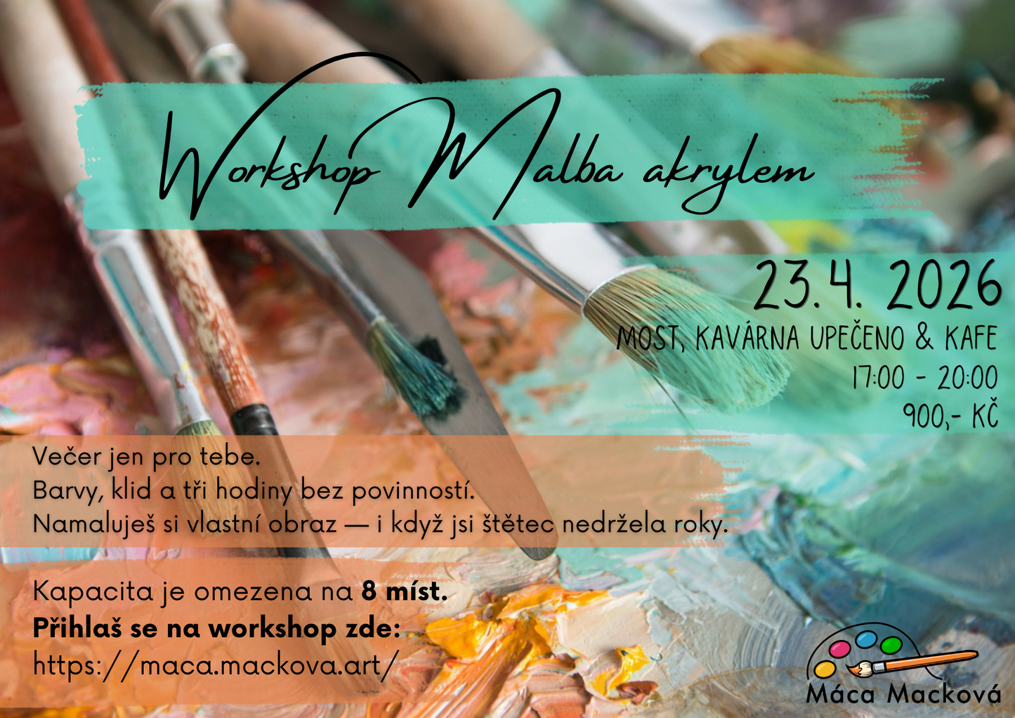 Workshop malování akrylem č. 2