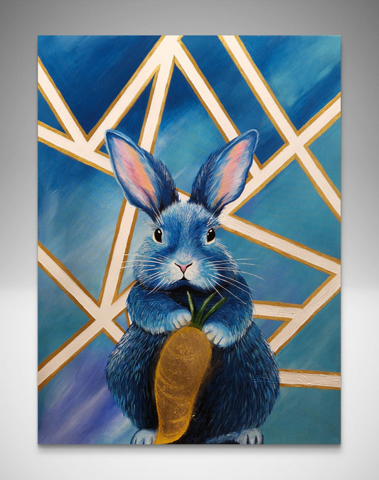 Bluey from Wonderland - 60x80cm