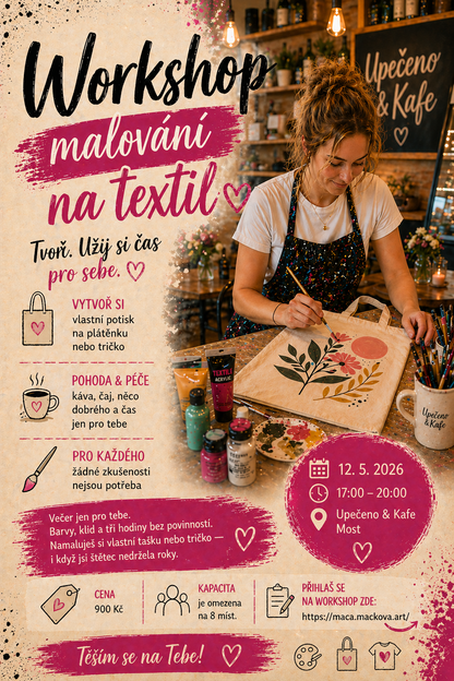 Workshop malování na textil