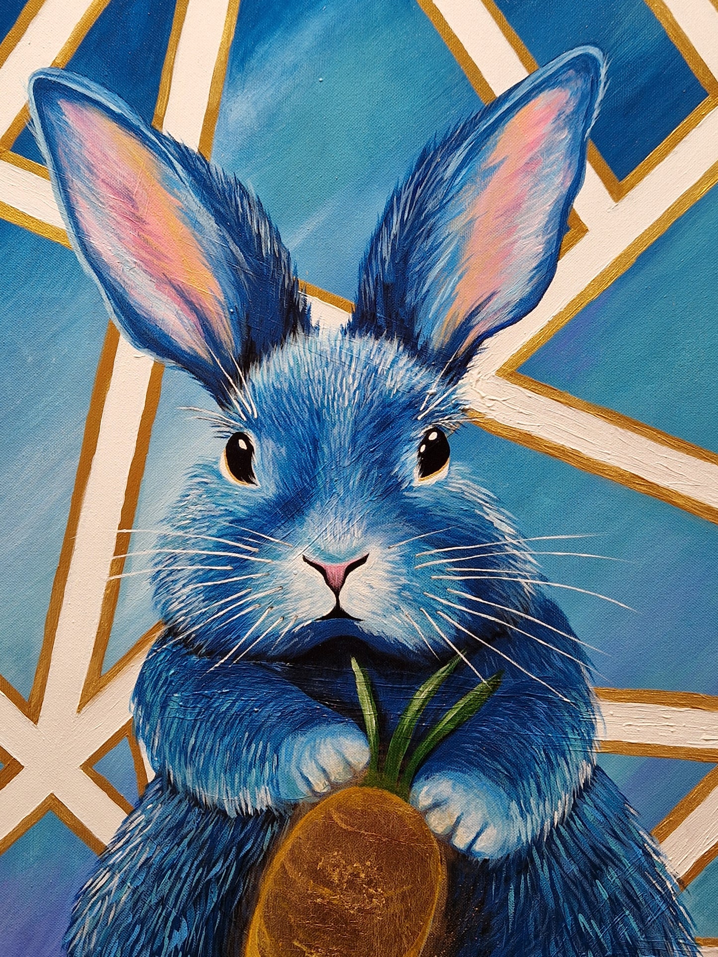 Bluey from Wonderland - 60x80cm
