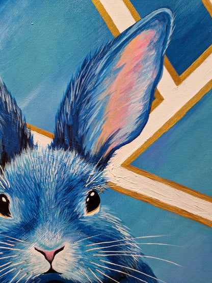 Bluey from Wonderland - 60x80cm
