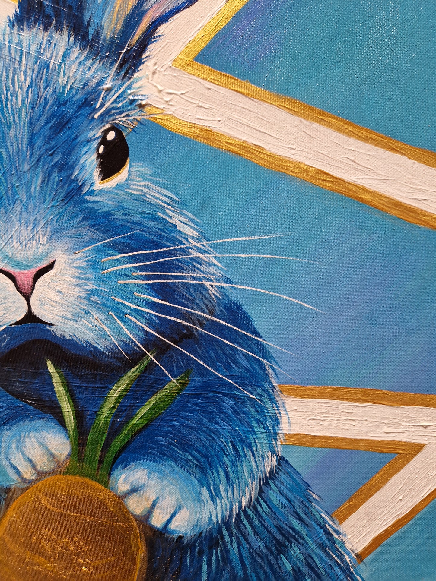 Bluey from Wonderland - 60x80cm