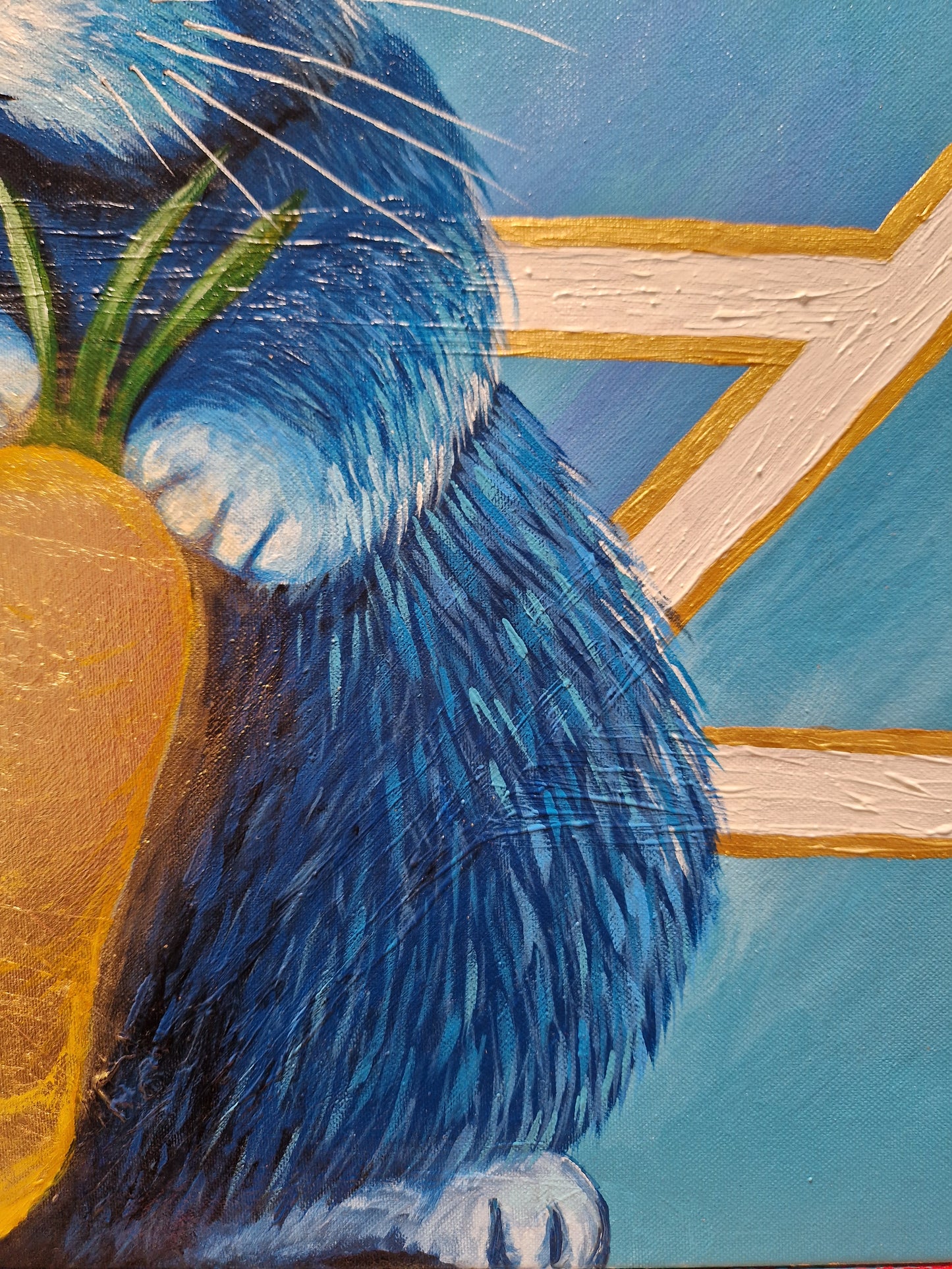 Bluey from Wonderland - 60x80cm
