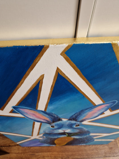 Bluey from Wonderland - 60x80cm