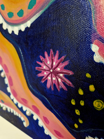 detail - mořská chobotnice obraz