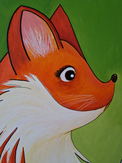 Jednou v lese - 70x100cm