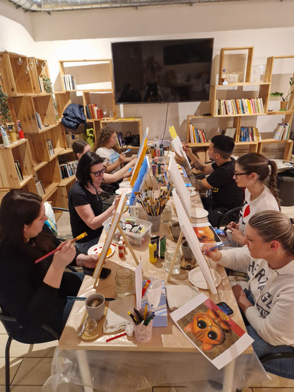 Workshop malování akrylem č. 2