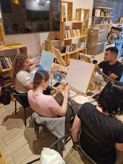 Workshop malování akrylem č. 2