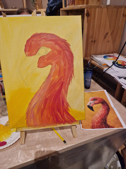 Workshop malování akrylem č. 2