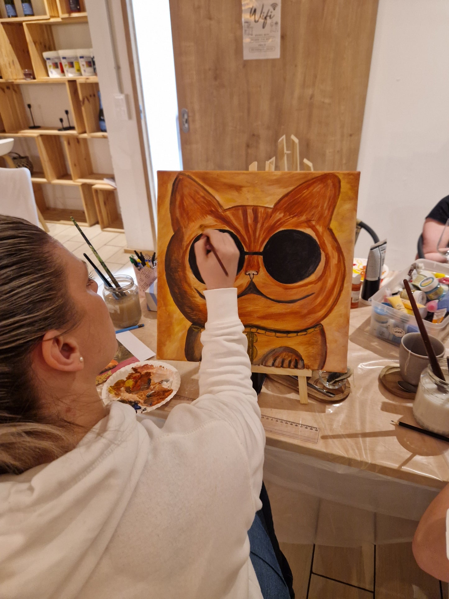 Workshop malování akrylem č. 2
