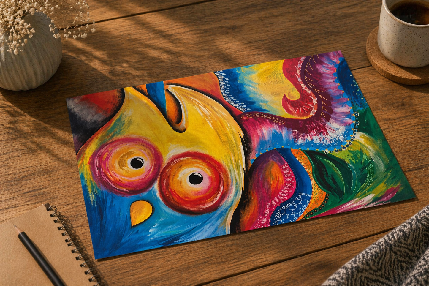 Overthinking - autorský tisk 27,5x42cm