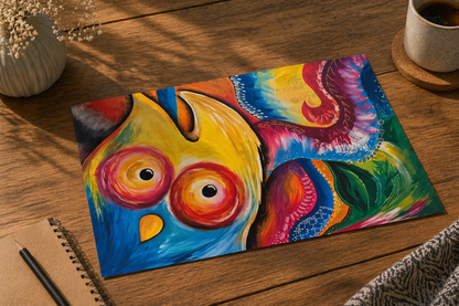 Overthinking - autorský tisk 27,5x42cm