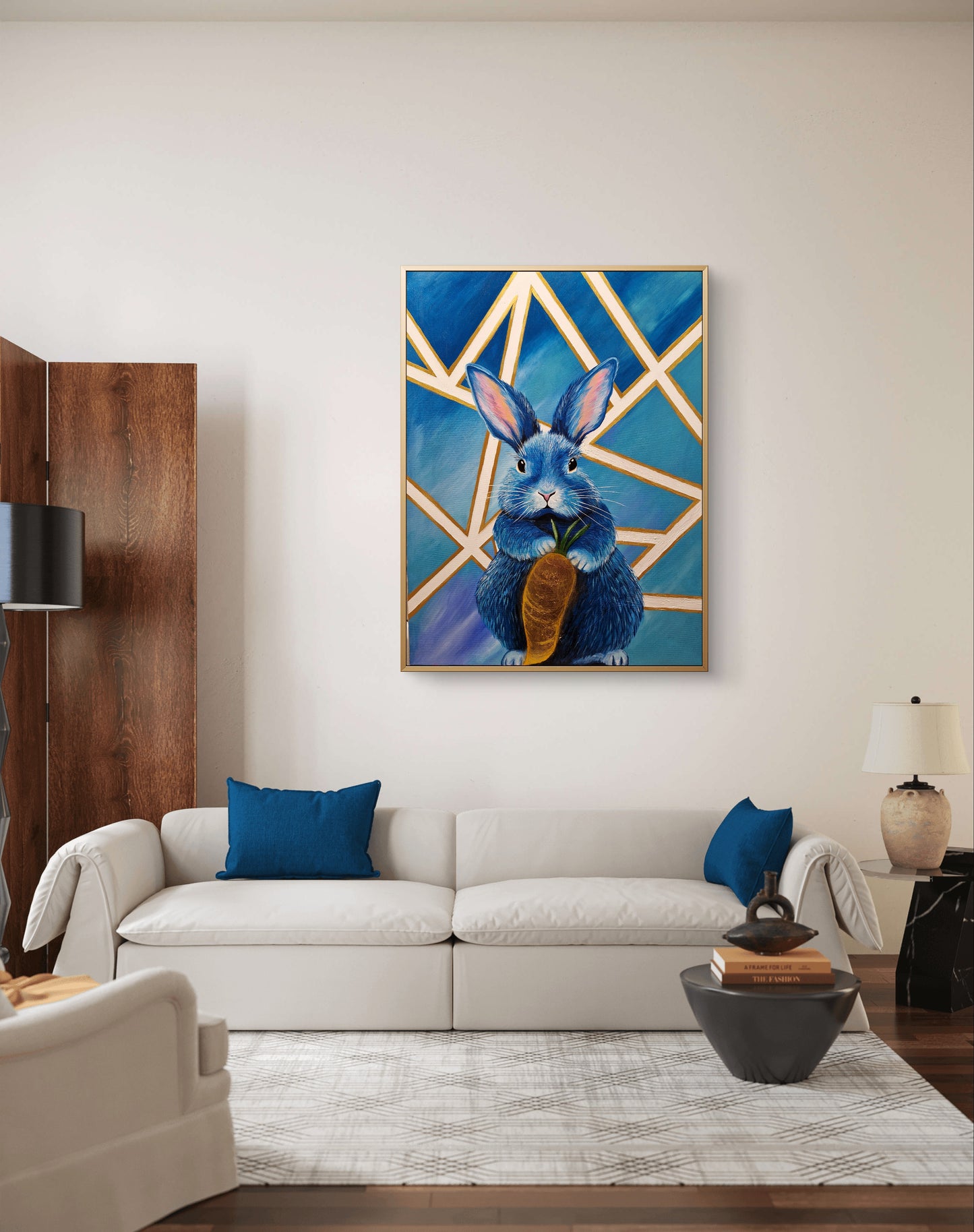 Bluey from Wonderland - 60x80cm