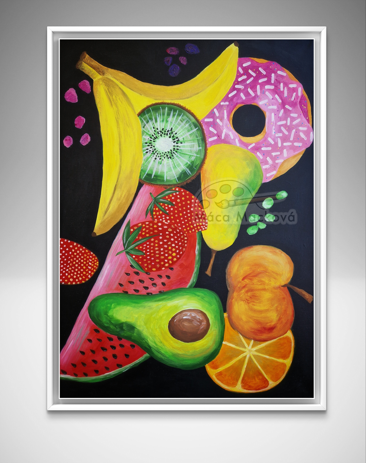 One sin in that - autorský obraz 50x70cm