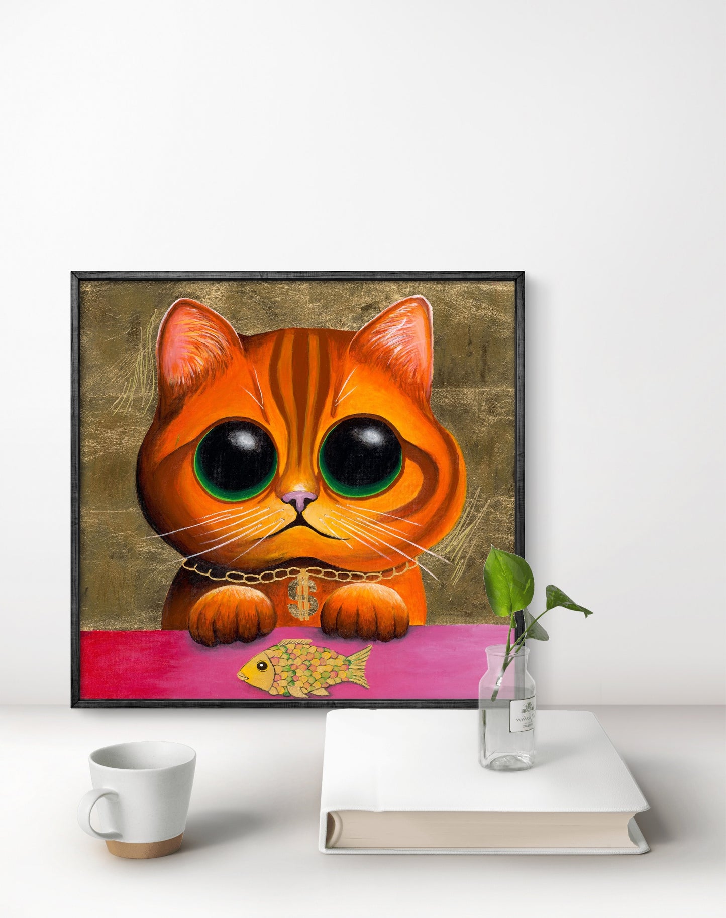 Originální dětský plakát PDF The Rich Cat