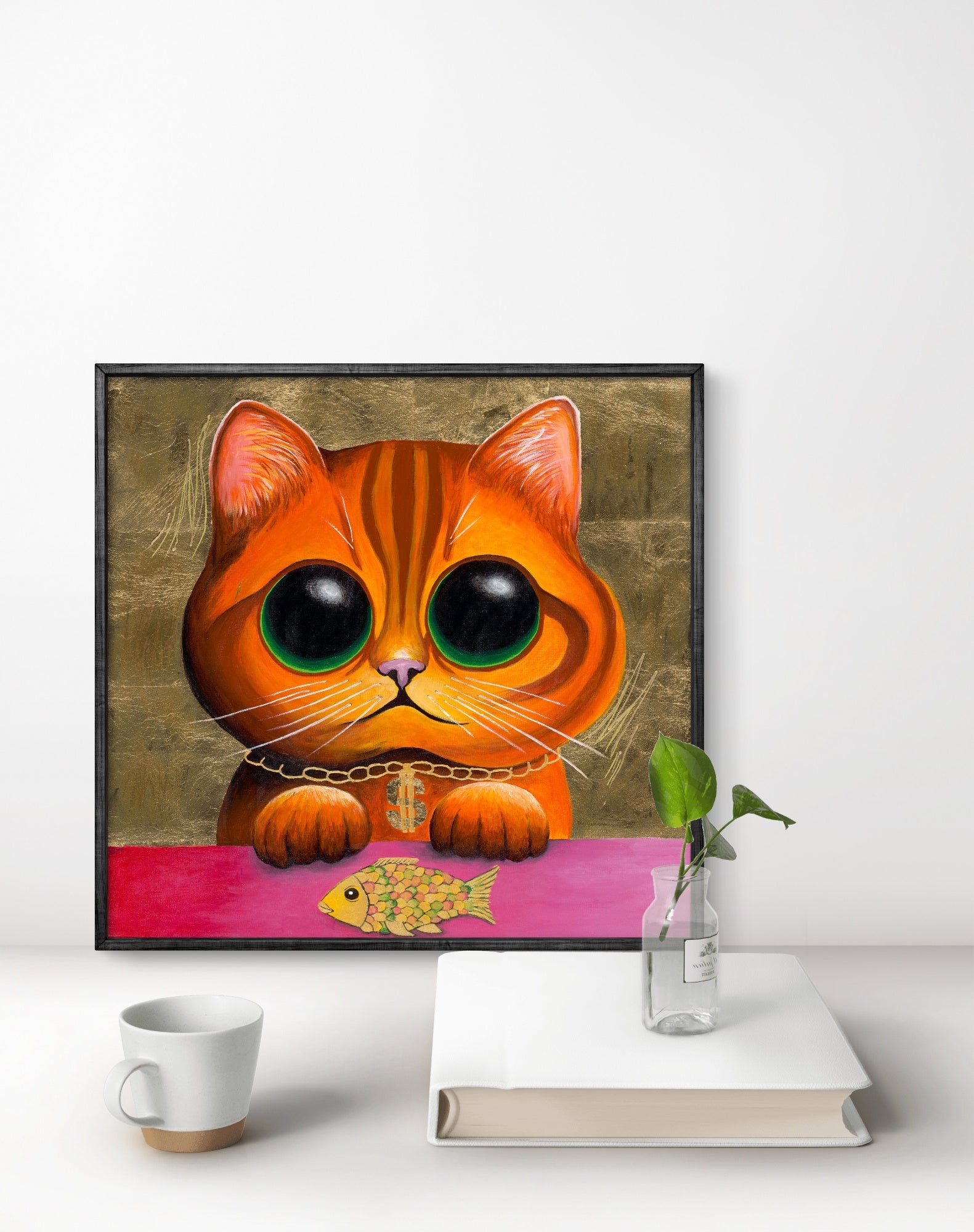 Originální dětský plakát PDF The Rich Cat