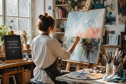 Individuální výtvarný workshop v ateliéru