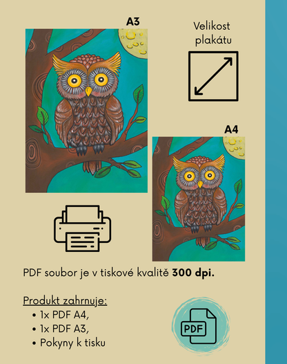 originální plakát pro děti ke stažení PDF
