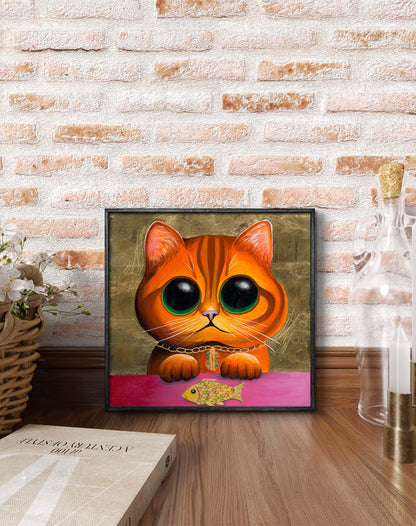 Autorský dětský tisk PDF The Rich Cat
