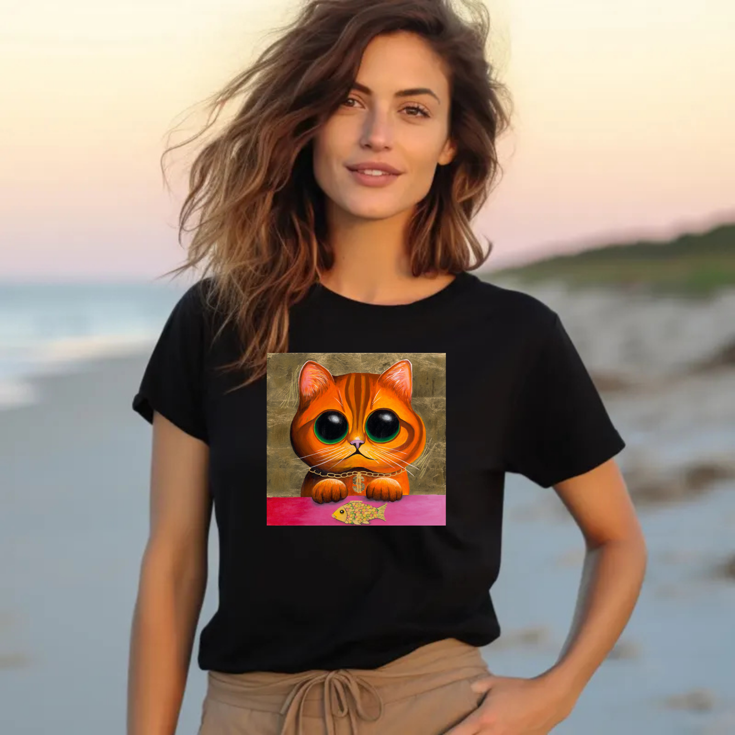 Dámské tričko The Rich Cat