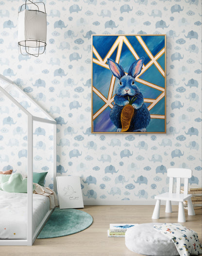 Bluey from Wonderland - 60x80cm