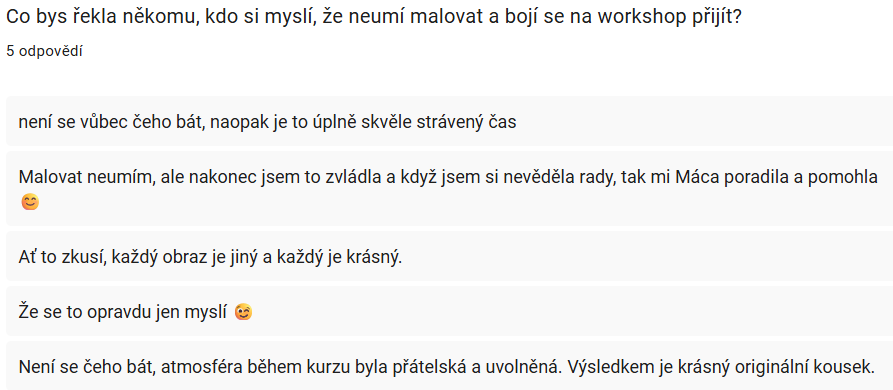 Workshop malování akrylem s tématem ZÁPAD SLUNCE