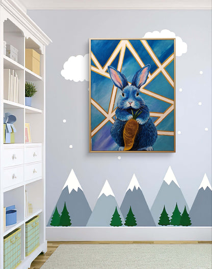 Bluey from Wonderland - 60x80cm
