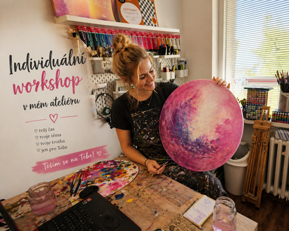 Individuální výtvarný workshop v ateliéru
