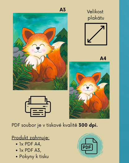 autorský dětský plakát pdf ke stažení