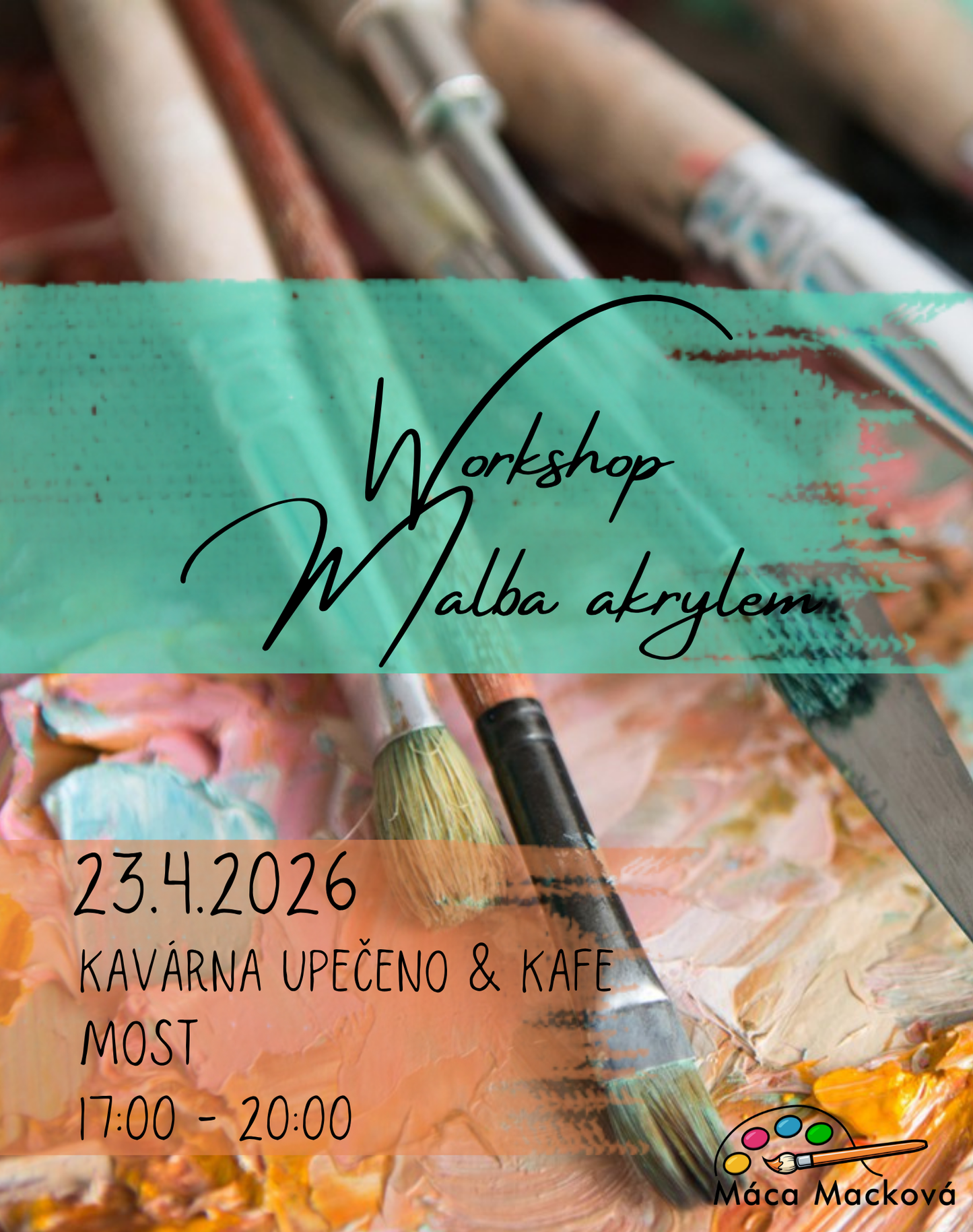 Workshop malování akrylem č. 2